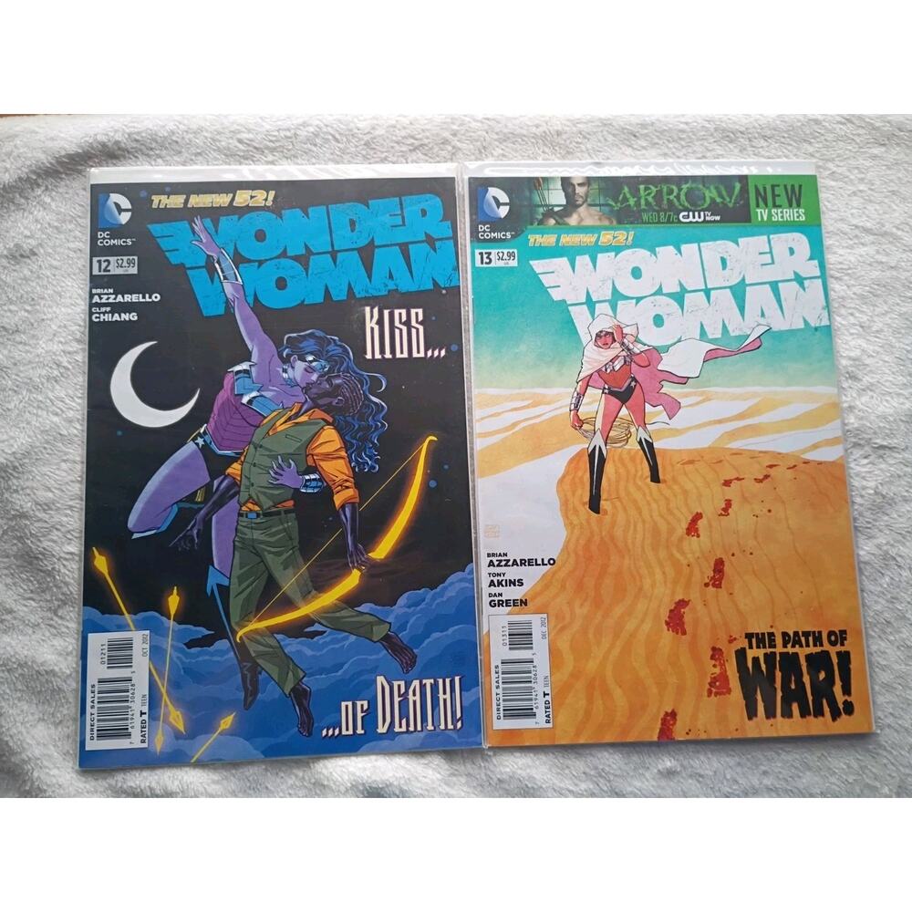 DC New 52 Wonder Woman #0-26 + 23.1-23.2 Azzarello Chiang Lot Of 28 VF To NM - Picture 8 of 16